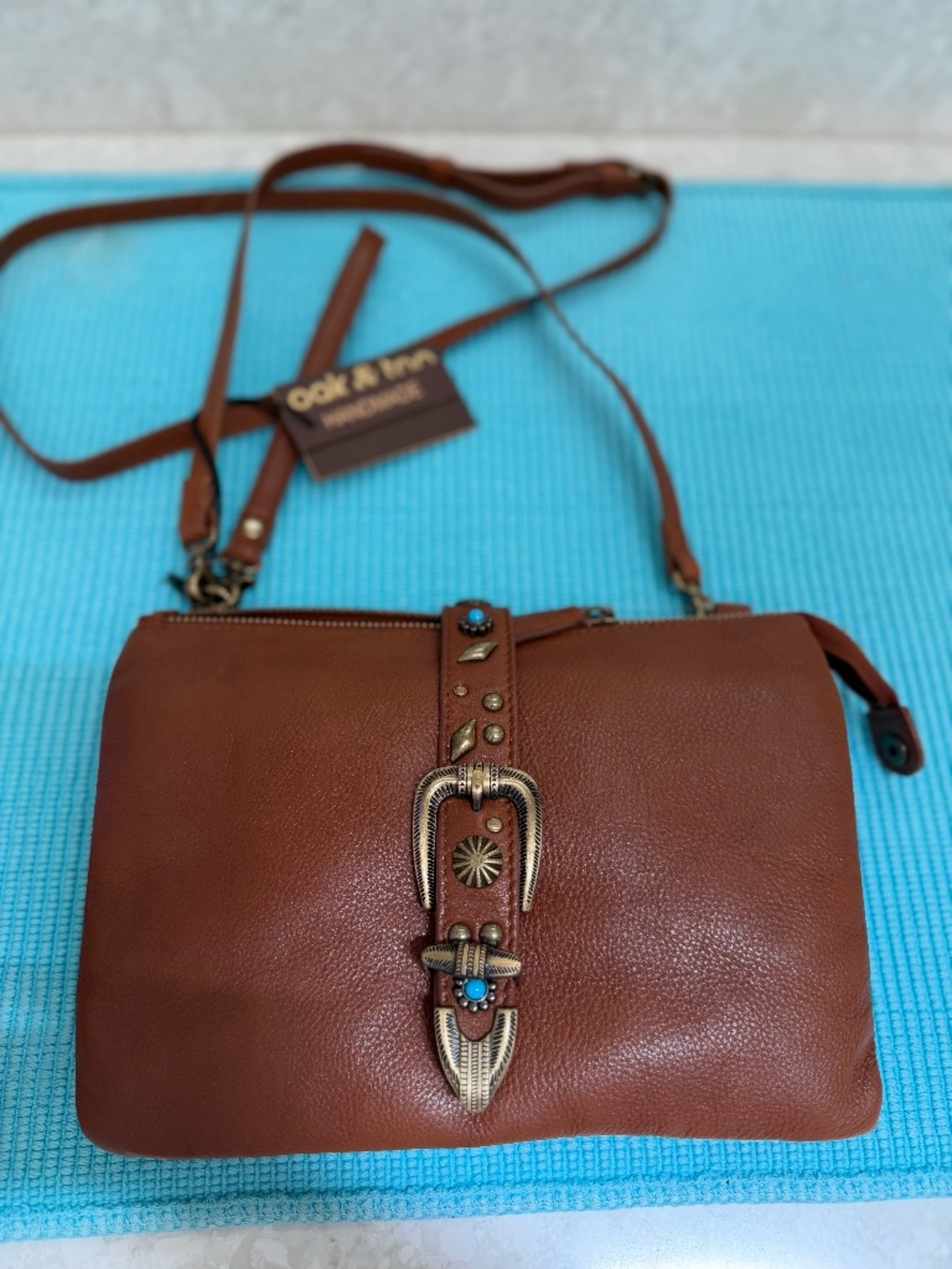 Oak &Tan Handmade Leather purse